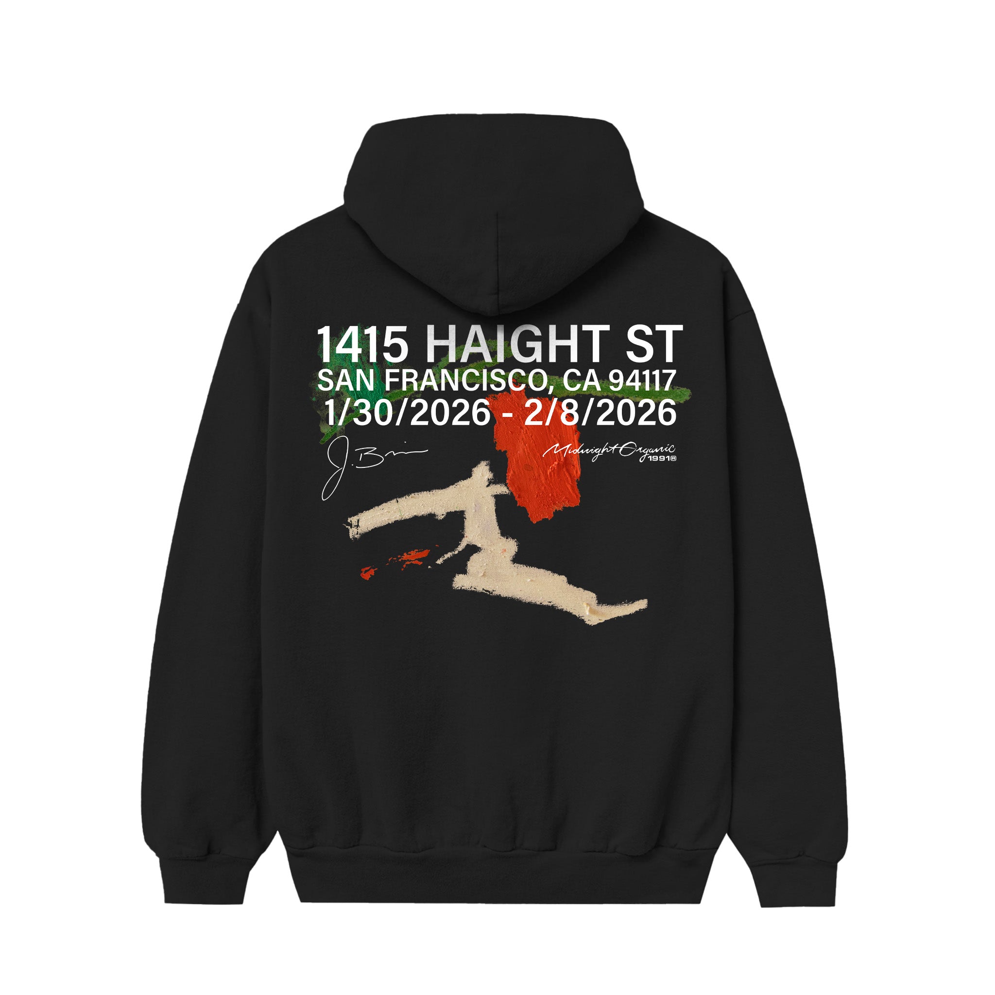 J. BRIAN HOODIE – Midnight Organic