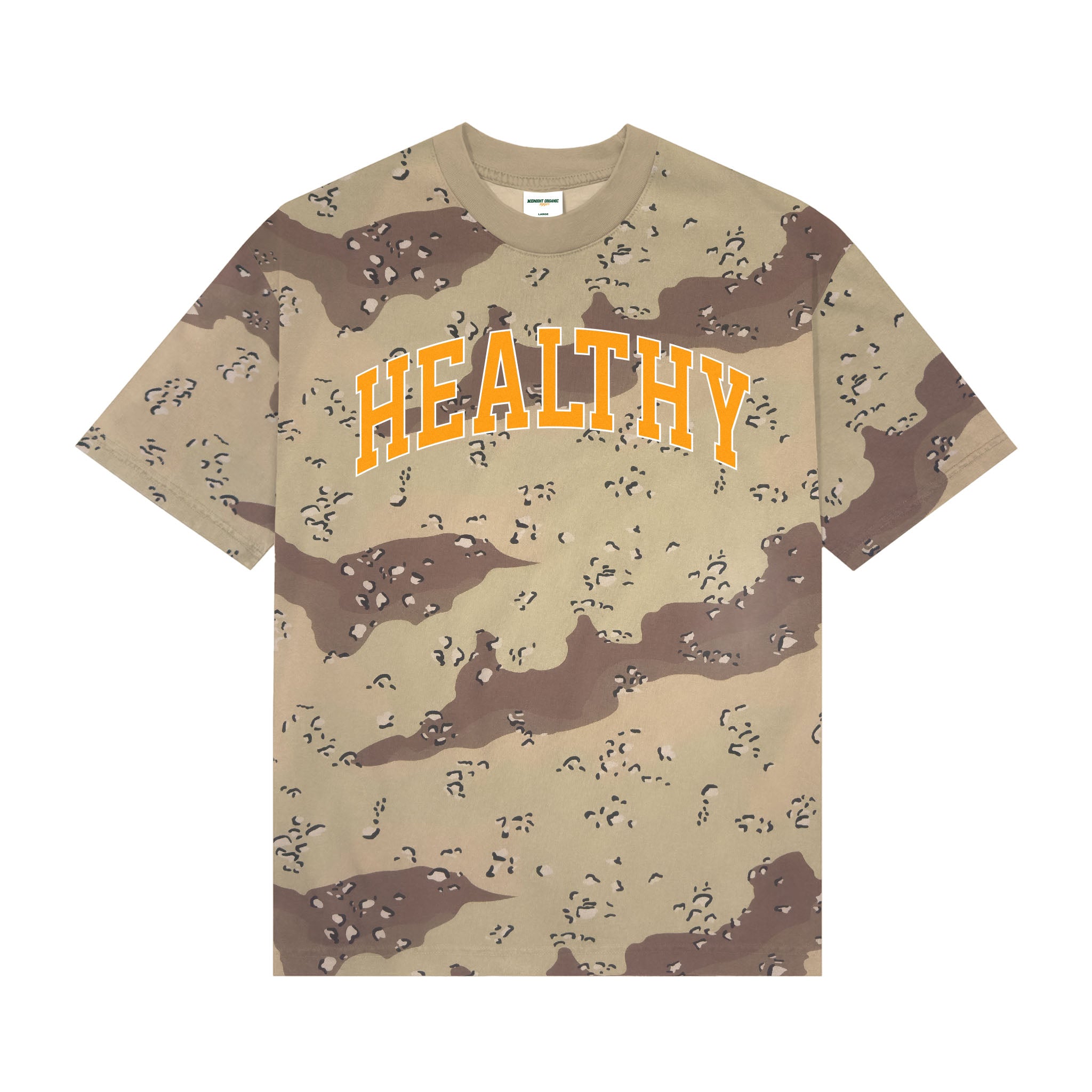 HEALTHY VARSITY TEE – Midnight Organic