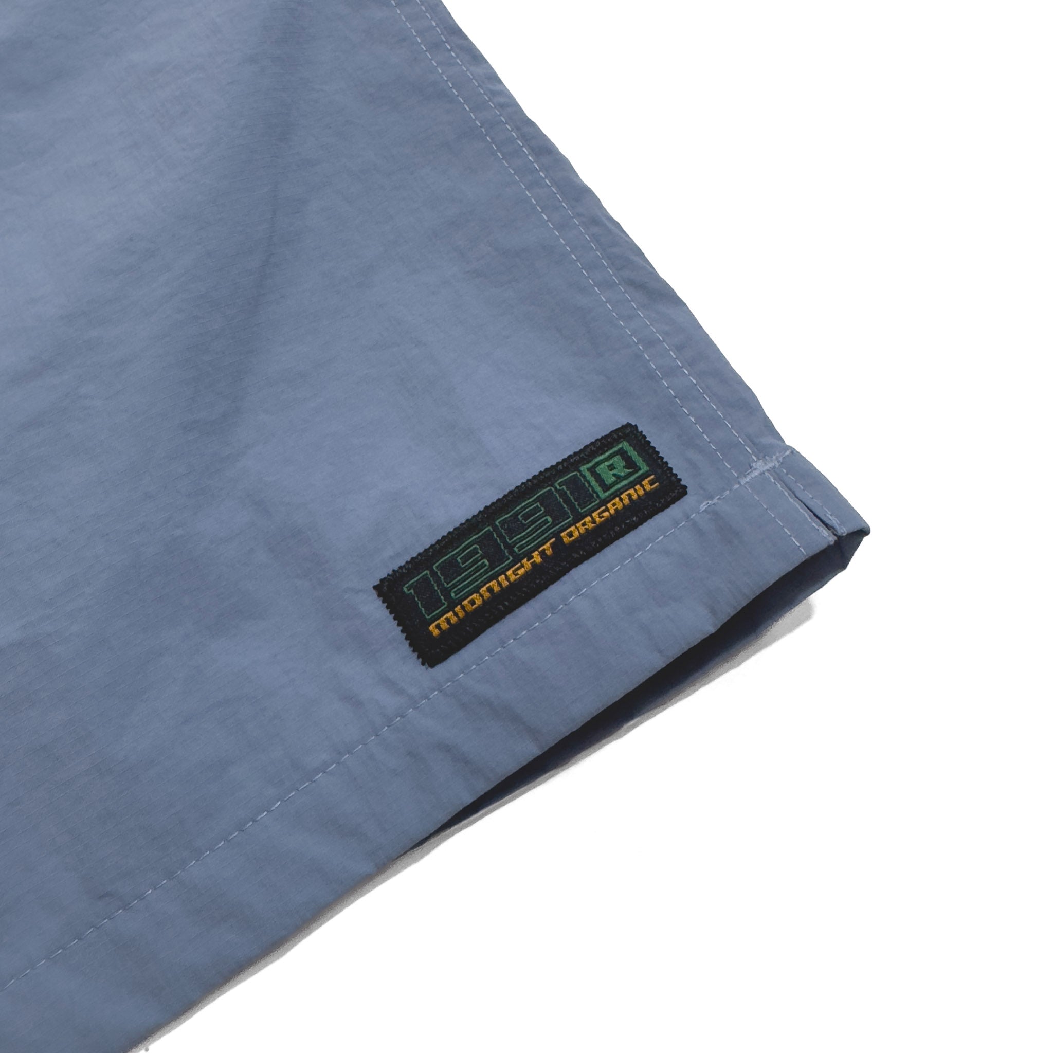 【WONDER WONDER】String Nylon Cargo Pocket Back slit L Sk Checel Zipper Pocket Nylon Wide Two-Way Pants - WONDER