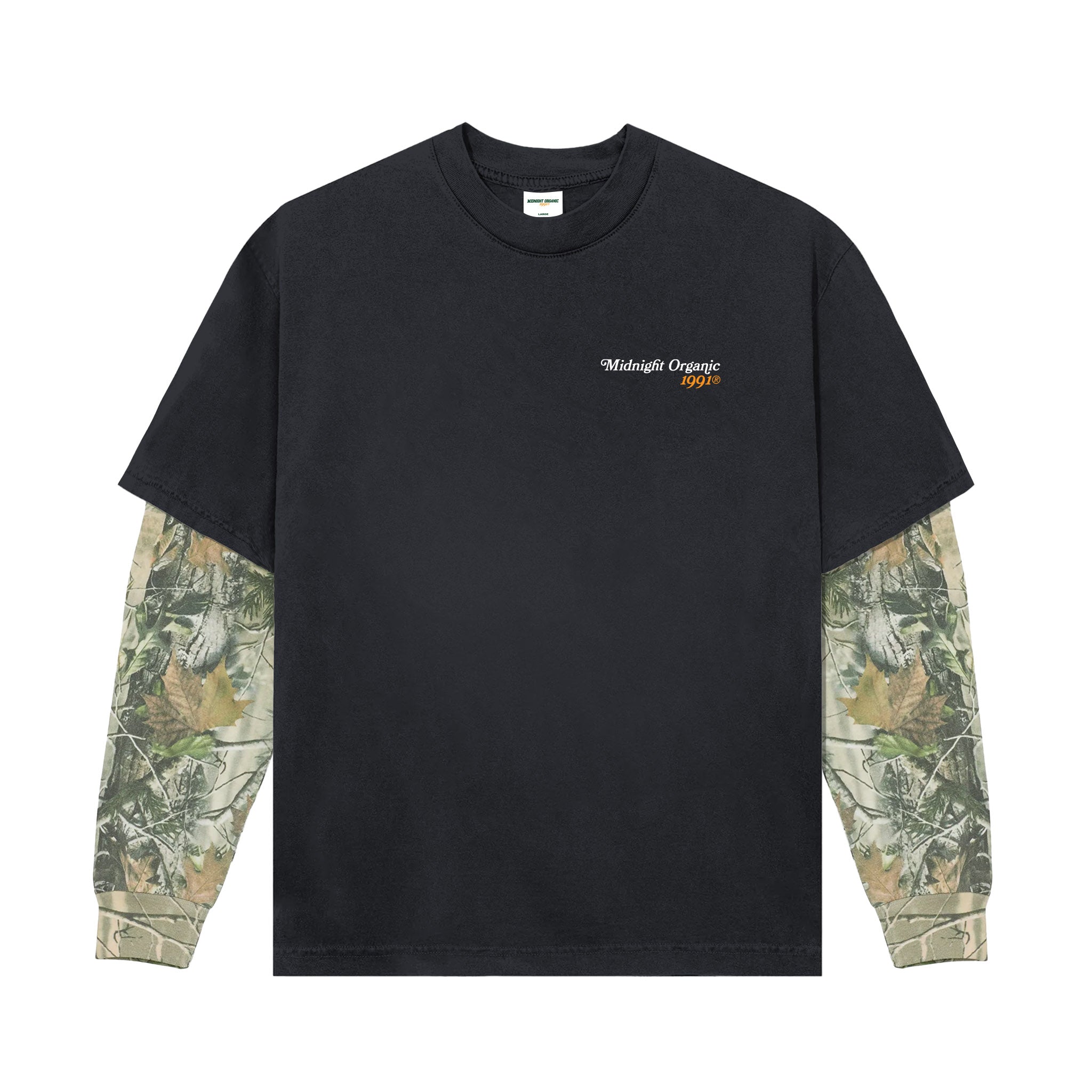 MEDI LAYERED CONCEPT TEE ブラック AMERI MEDI LAYERED CONCEPT TEE ブラック